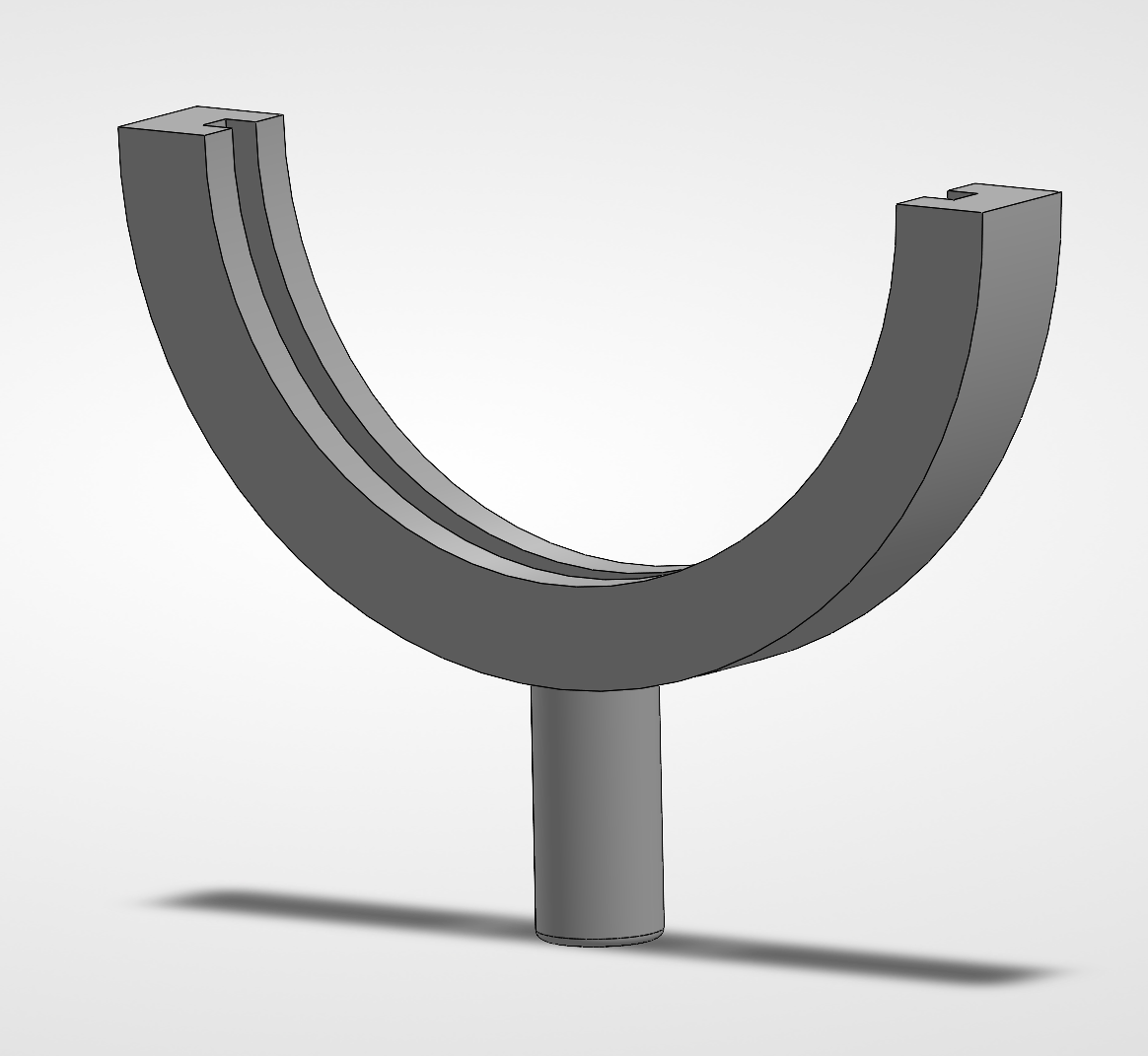 Buet glasplade holder