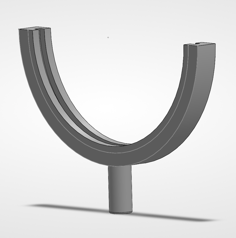 Buet glasplade holder