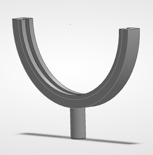 Buet glasplade holder